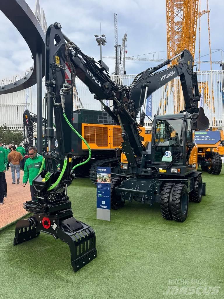 Hyundai HW 100 A Ratiniai ekskavatoriai