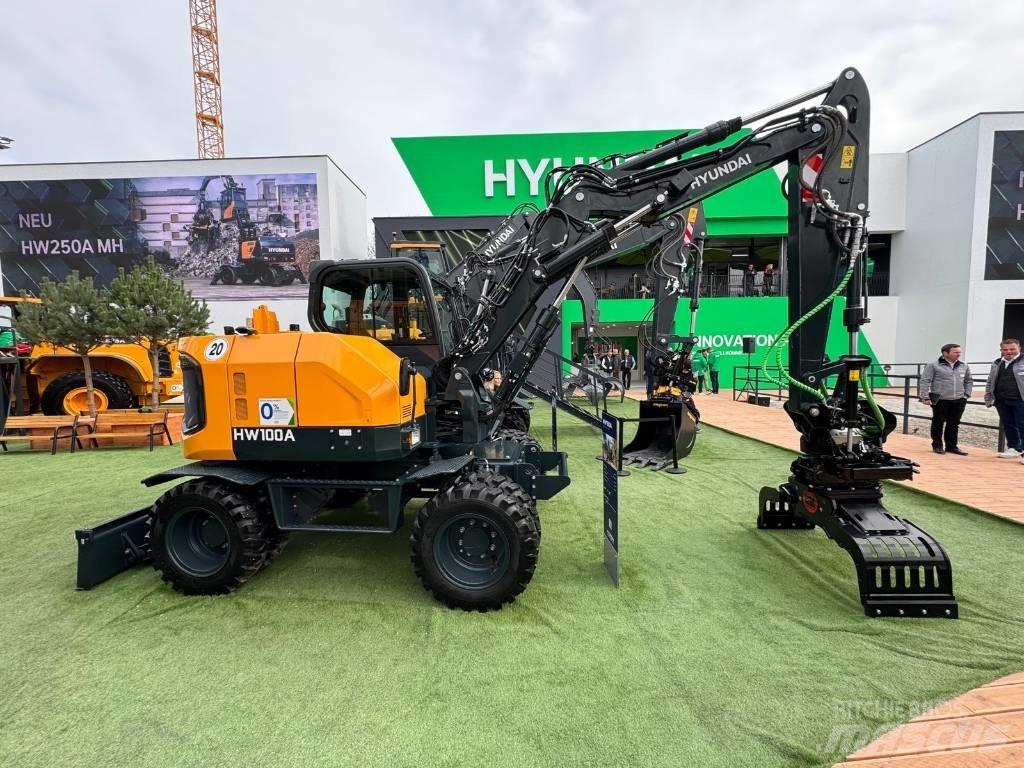 Hyundai HW 100 A Ratiniai ekskavatoriai