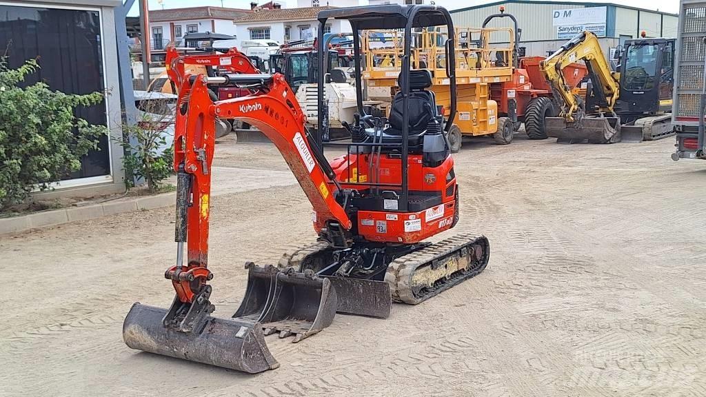Kubota U 17-3a Mini ekskavatoriai < 7 t