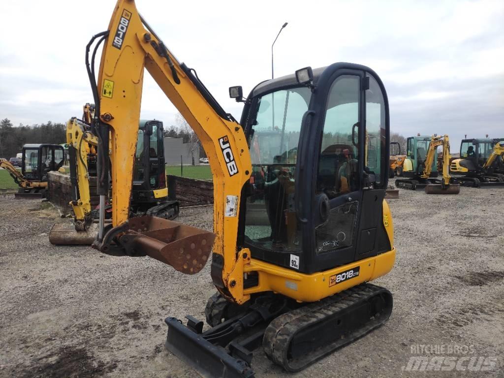 JCB 8018 CTS Mini ekskavatoriai < 7 t