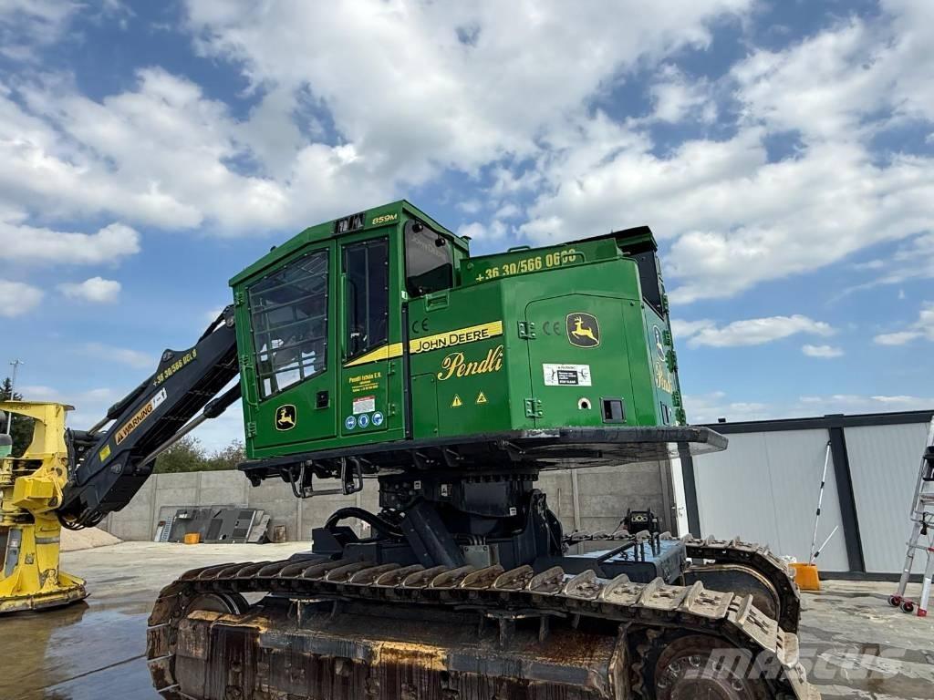 John Deere 859M Miško pjovimo technika