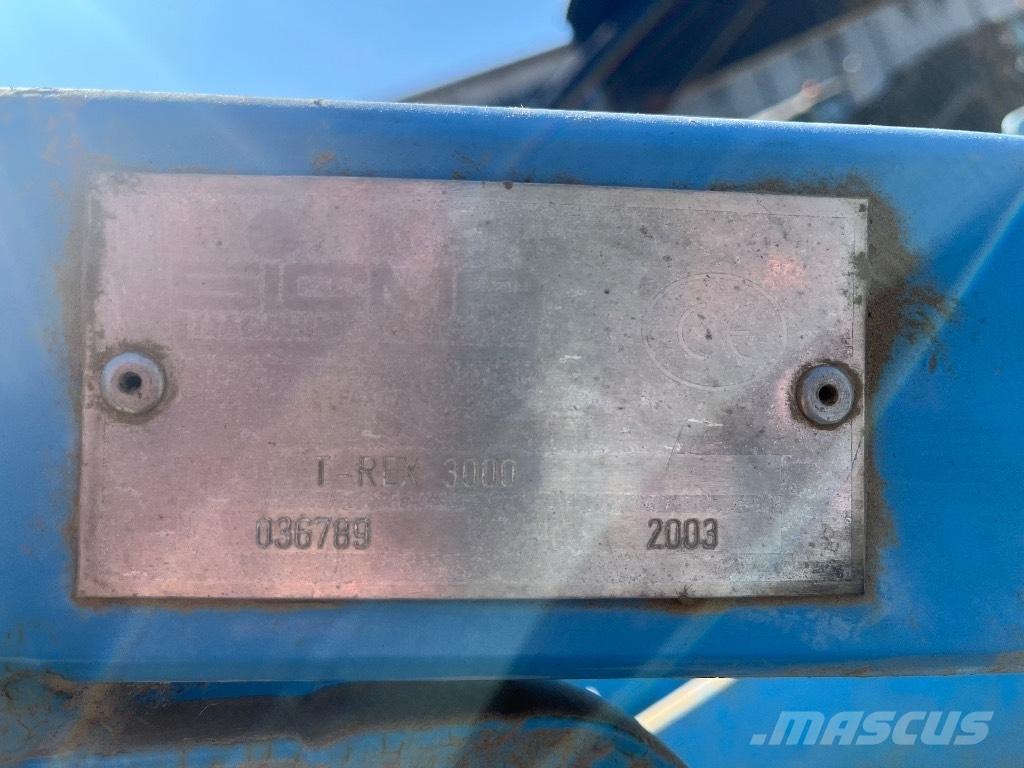 Sicma T-REX 3000 Kultivatoriai