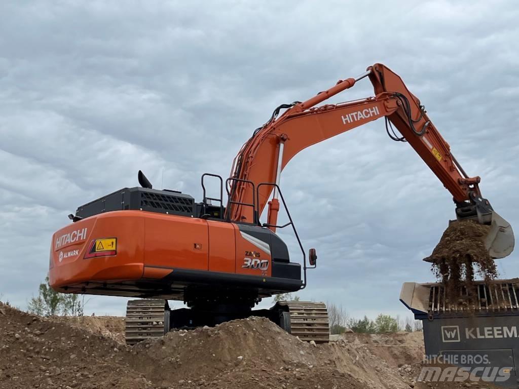 Hitachi ZX300LC-7 Vikšriniai ekskavatoriai