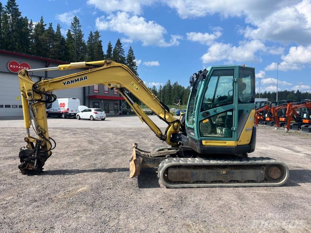 Yanmar Vio 80 Vidutinės galios ekskavatoriai 7-12 t