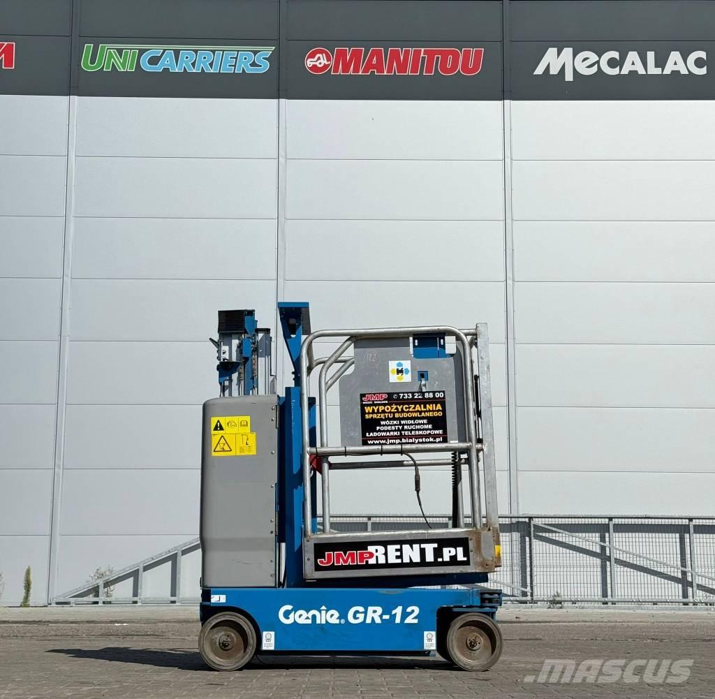 Genie GR 12 Vertikalūs stiebiniai keltuvai