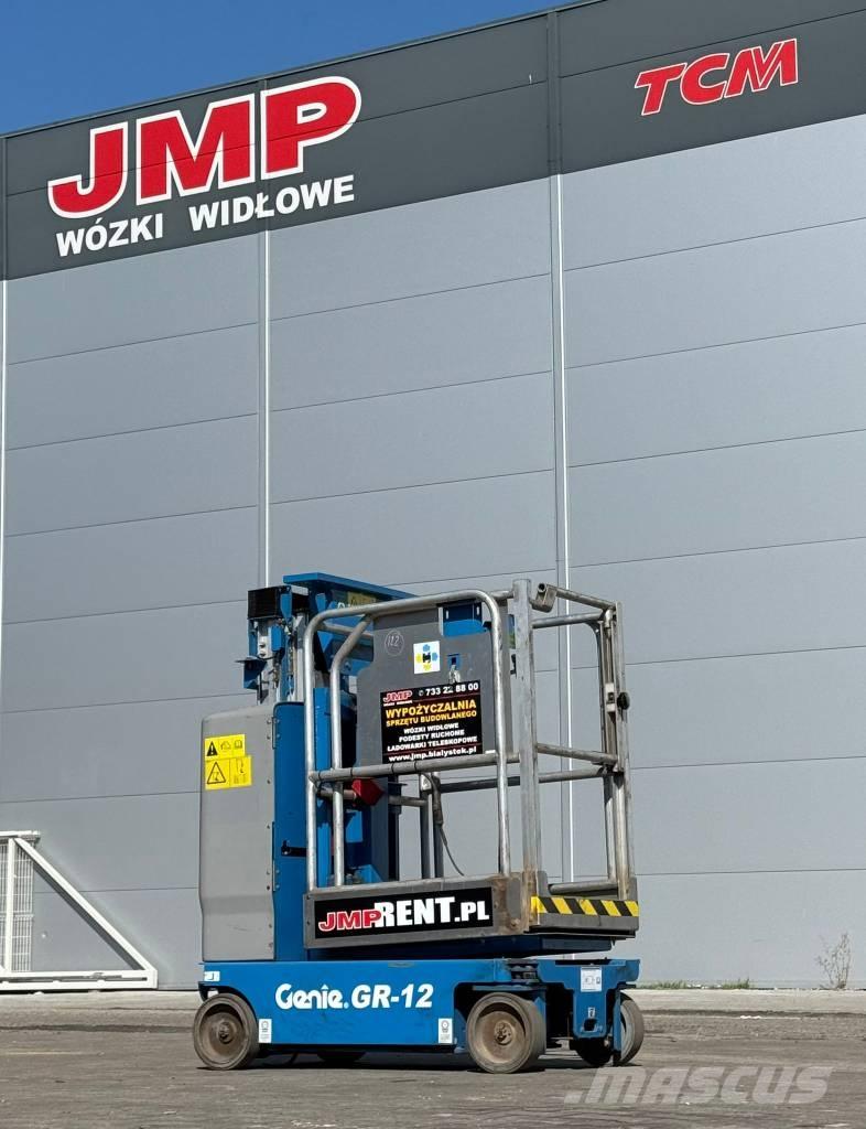 Genie GR 12 Vertikalūs stiebiniai keltuvai