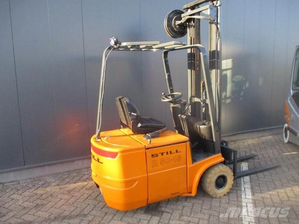 Still R 50-15 Elektriniai šakiniai krautuvai