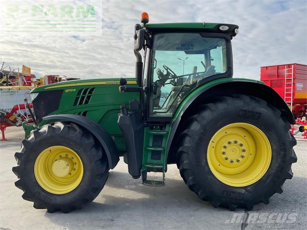 John Deere 6170R Traktoriai