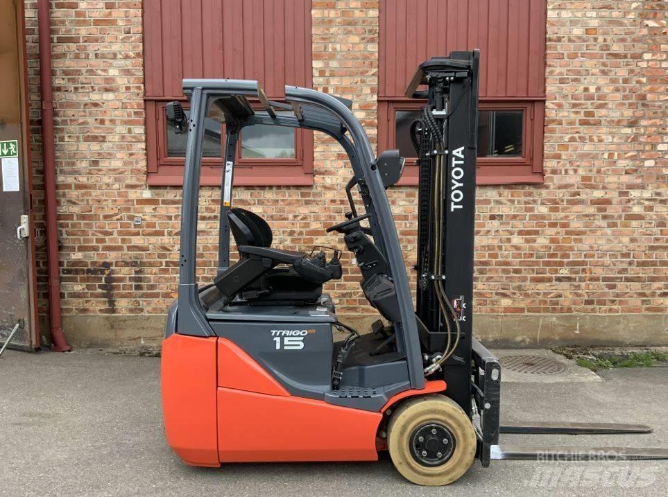 Toyota 8 FB E 15 T Elektriniai šakiniai krautuvai