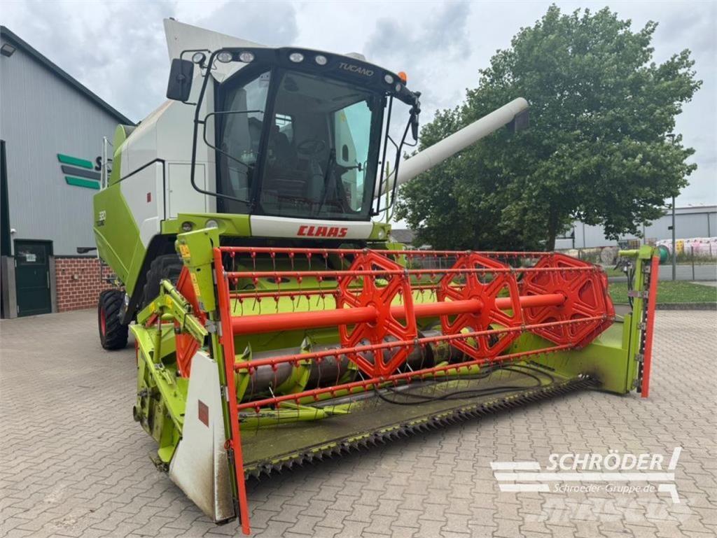 CLAAS TUCANO 320 Derliaus nuėmimo kombainai