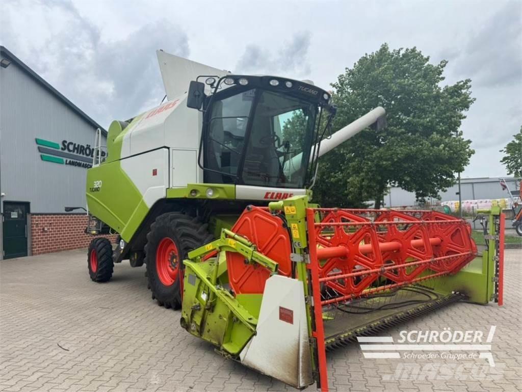 CLAAS TUCANO 320 Derliaus nuėmimo kombainai