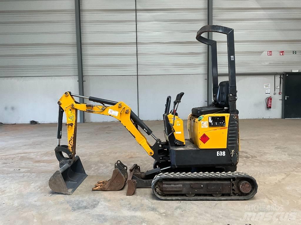 Bobcat E 08 Mini ekskavatoriai < 7 t