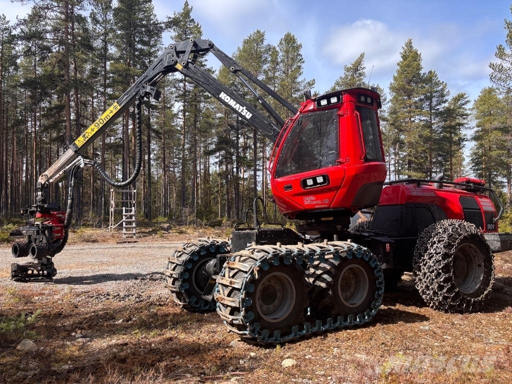 Komatsu 901 Miško technika (Harvesteriai)