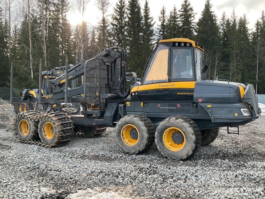 Ponsse BUFFALO AF 8W Naudoti miškovežiai (Forvarderiai)
