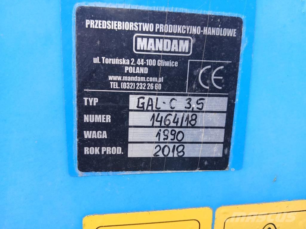 Mandam GAL C 3,5 Diskinės akėčios