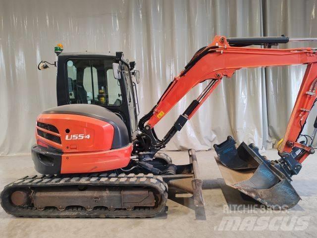 Kubota U55-4 Mini ekskavatoriai < 7 t