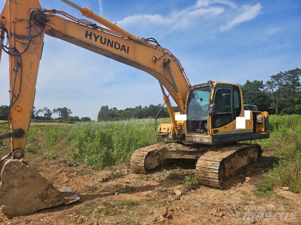 Hyundai Robex 220 LC Vikšriniai ekskavatoriai