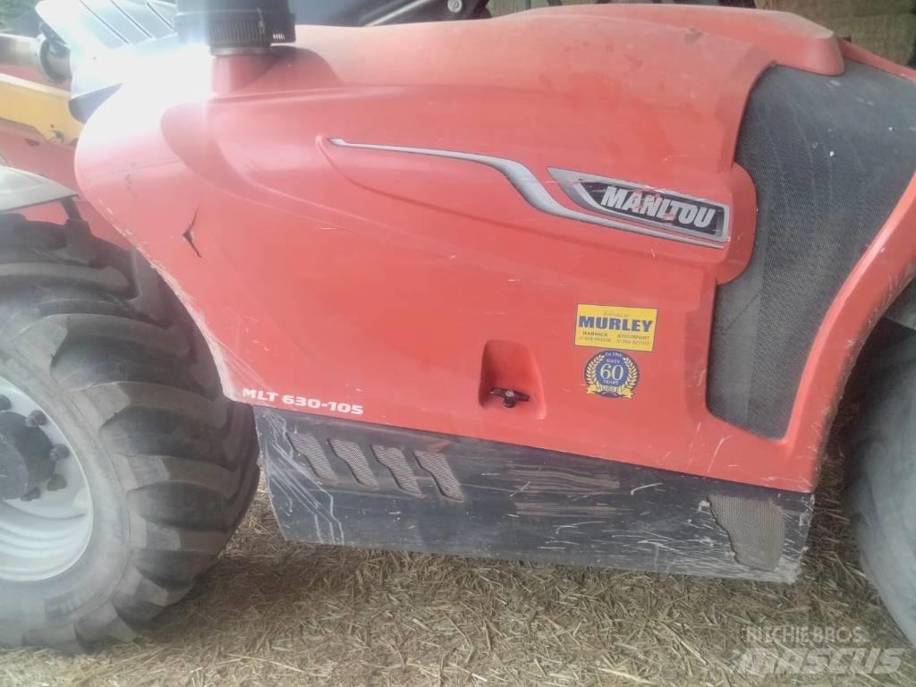 Manitou MLT 630-105 Teleskopiniai krautuvai žemės ūkiui