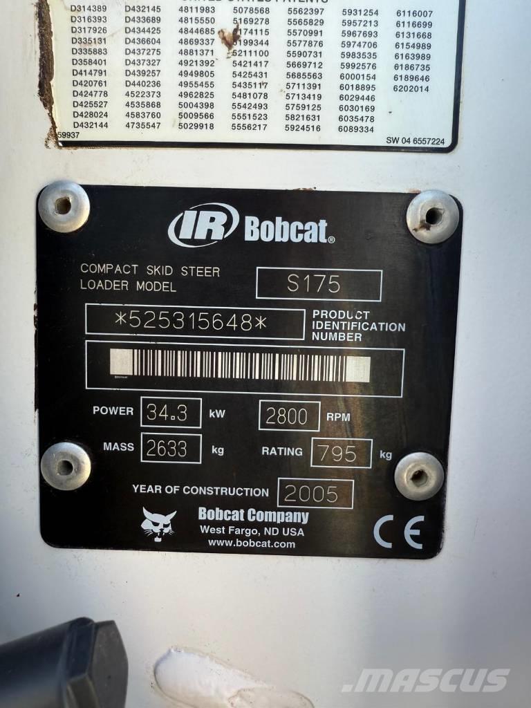 Bobcat S 175 Krautuvai su šoniniu pasukimu