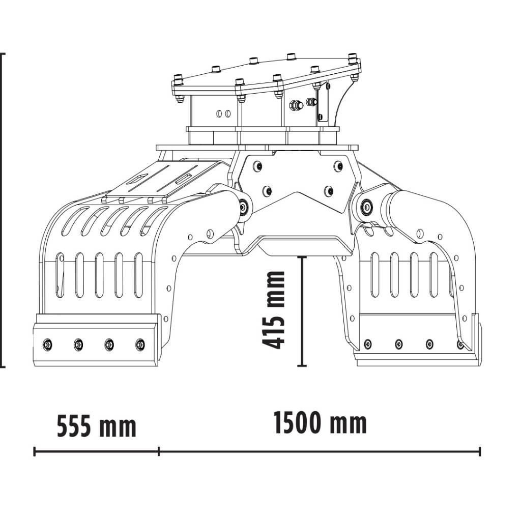 MB Crusher MB-G500 Kiti naudoti statybos komponentai