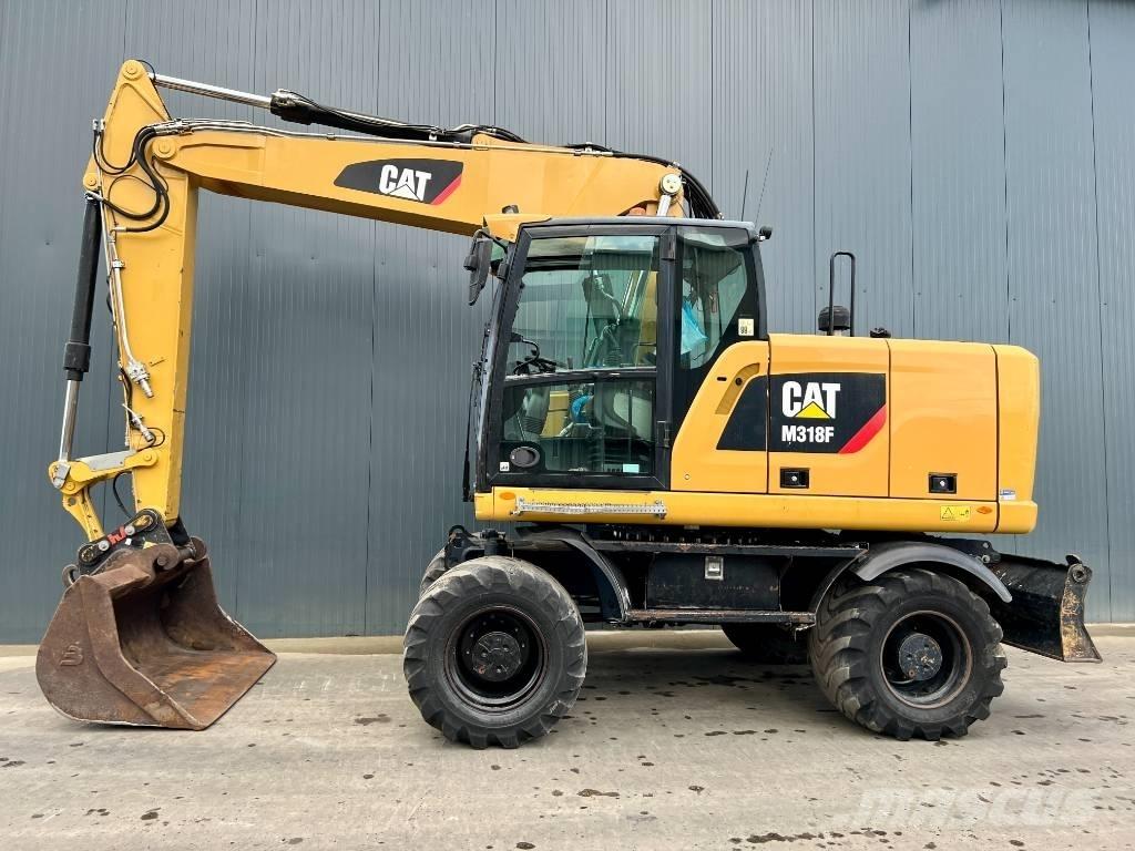 CAT M318F Ratiniai ekskavatoriai