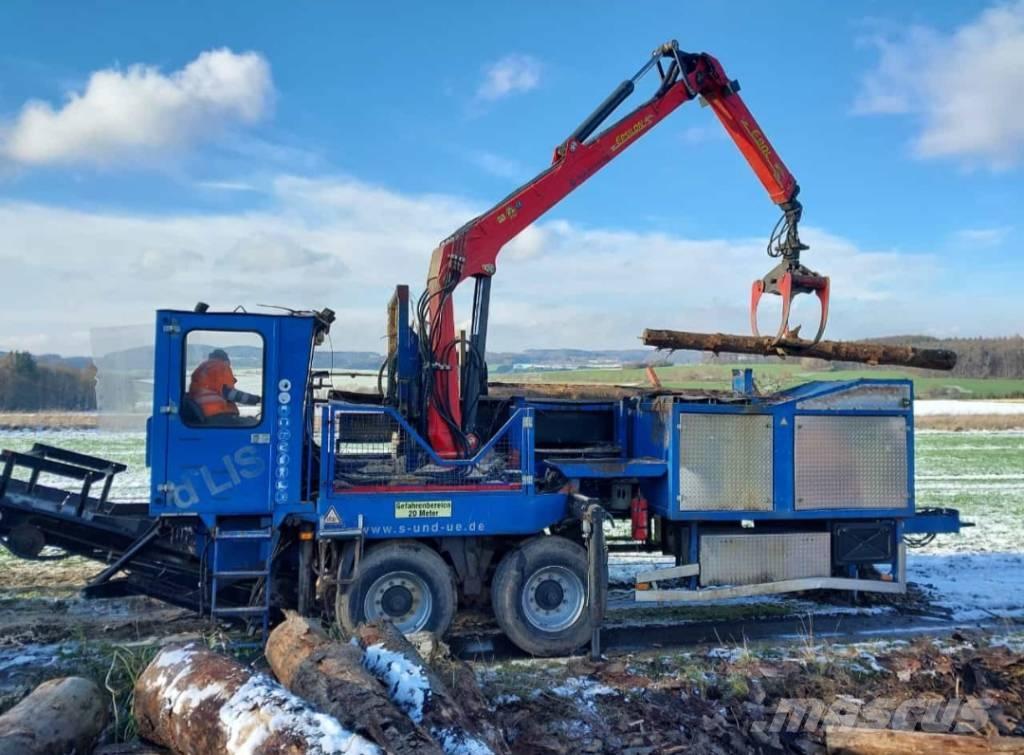  S und UE SSA 700 Medžių skaldymo, pjovimo ir lupimo įrengimai