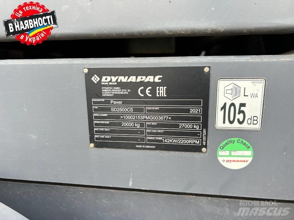 Dynapac SD2500CS Asfalto klotuvai