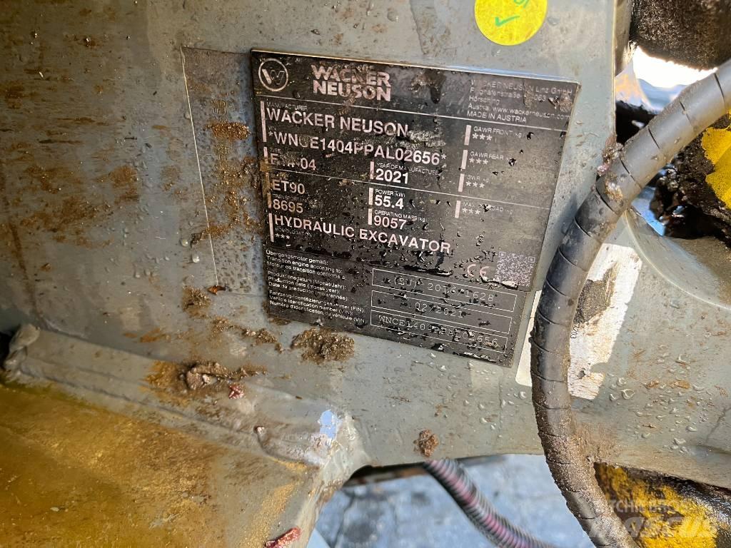 Wacker Neuson ET 90 Vidutinės galios ekskavatoriai 7-12 t