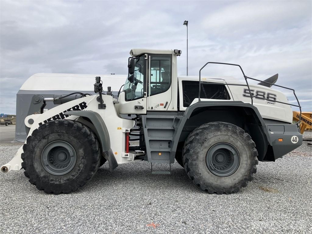 Liebherr L586 Xpower Naudoti ratiniai krautuvai