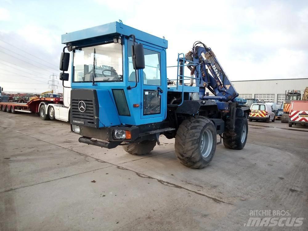 Mercedes-Benz Unimog Automobiliniai kranai