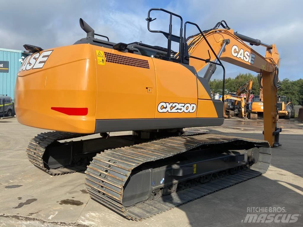 CASE CX 250 D Vikšriniai ekskavatoriai