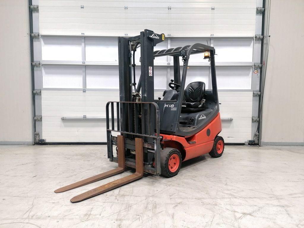 Linde H18T-04 LPG (dujiniai) krautuvai