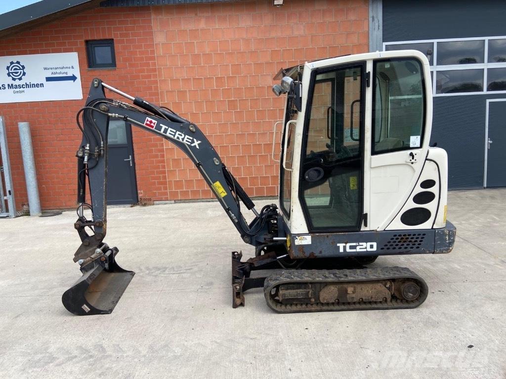 Terex TC 20 Mini ekskavatoriai < 7 t
