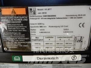 Hyster H 1.6 FT LPG (dujiniai) krautuvai