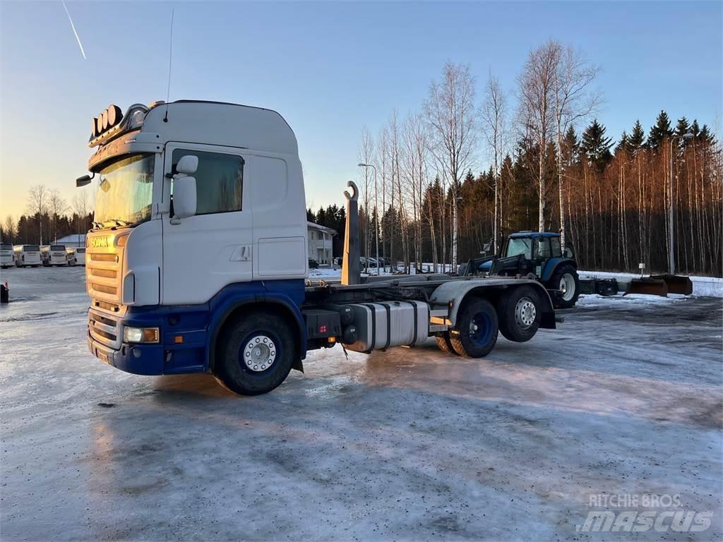 Scania R 480 Sunkvežimiai su keliamuoju kabliu