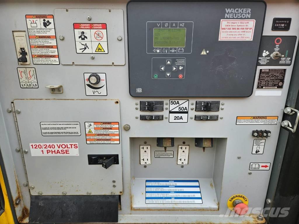 Wacker Neuson G 25 Dyzeliniai generatoriai