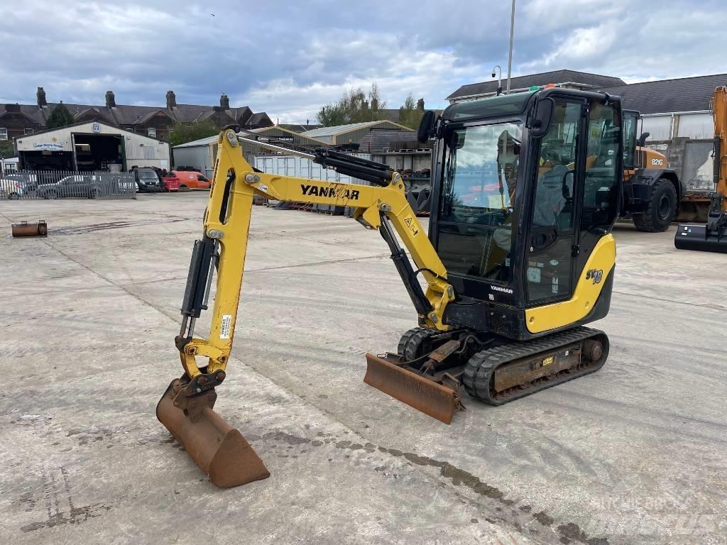 Yanmar SV 18 Mini ekskavatoriai < 7 t