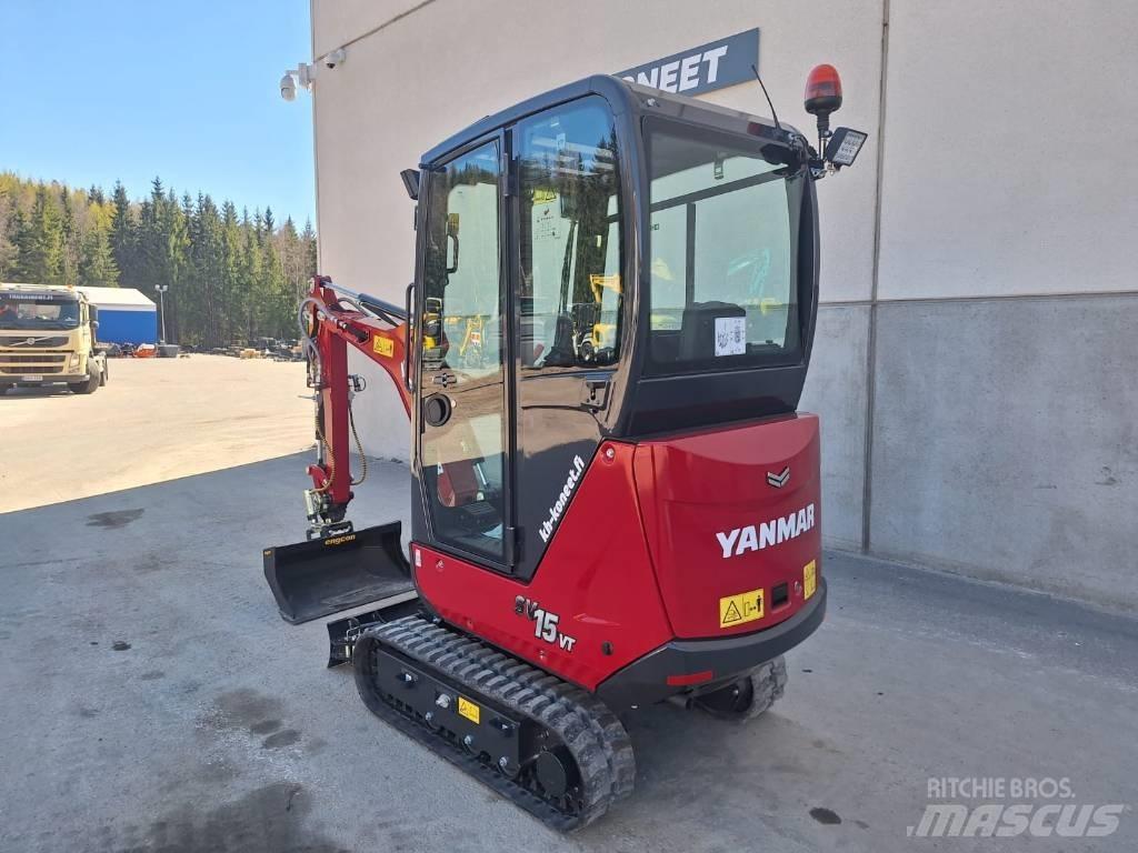 Yanmar SV 15 Mini ekskavatoriai < 7 t
