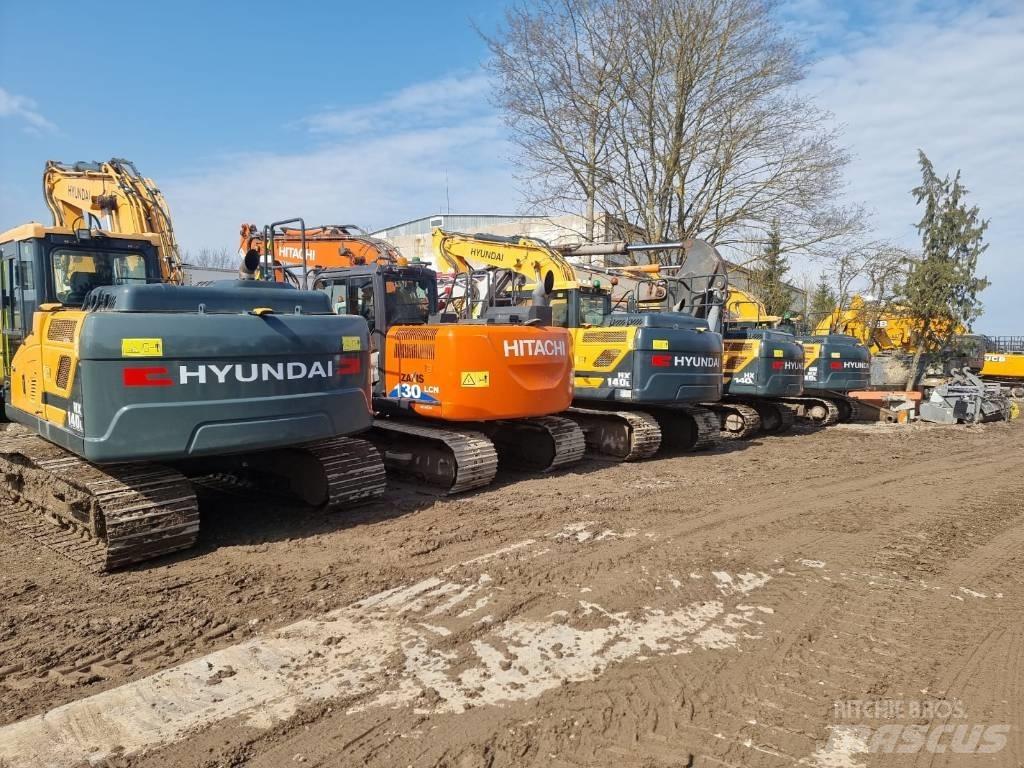 Hyundai HX 140 L Vikšriniai ekskavatoriai