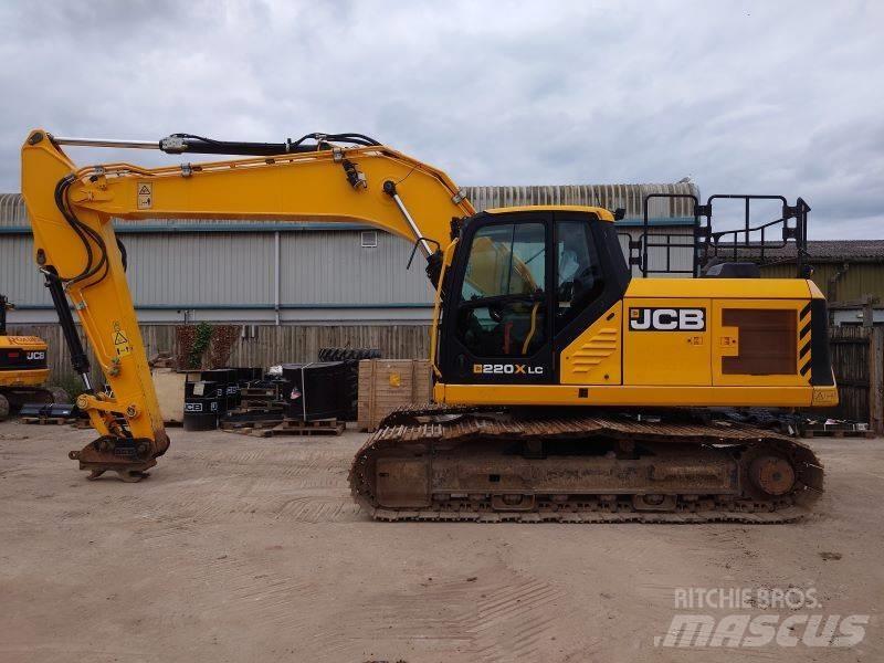 JCB 220 XL 4F Vikšriniai ekskavatoriai