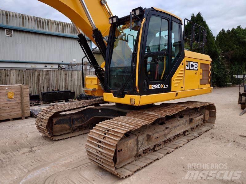 JCB 220 XL 4F Vikšriniai ekskavatoriai
