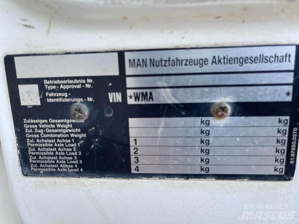 MAN 35.422 Savivarčių priekabų vilkikai