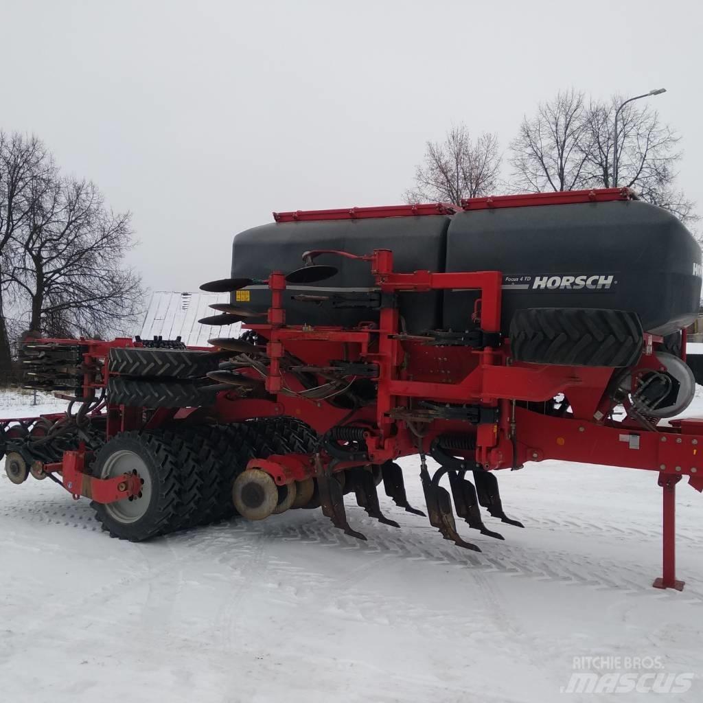 Horsch Focus 4 TD Sėjimo technika