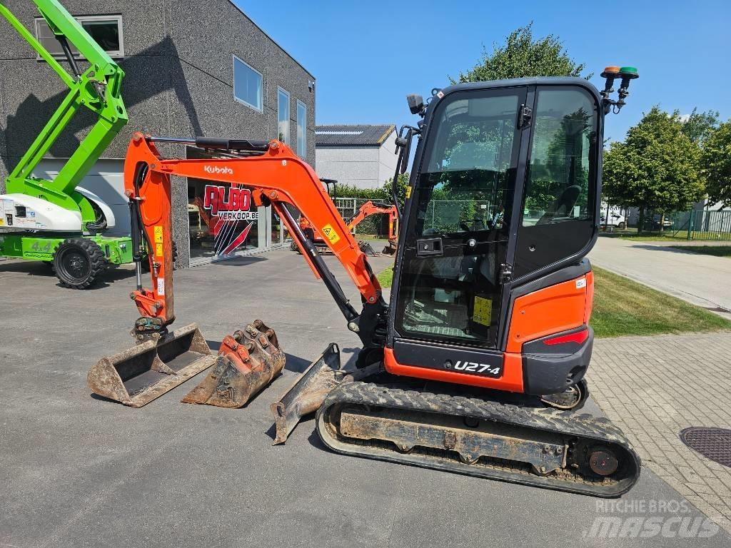 Kubota U 27-4 Mini ekskavatoriai < 7 t