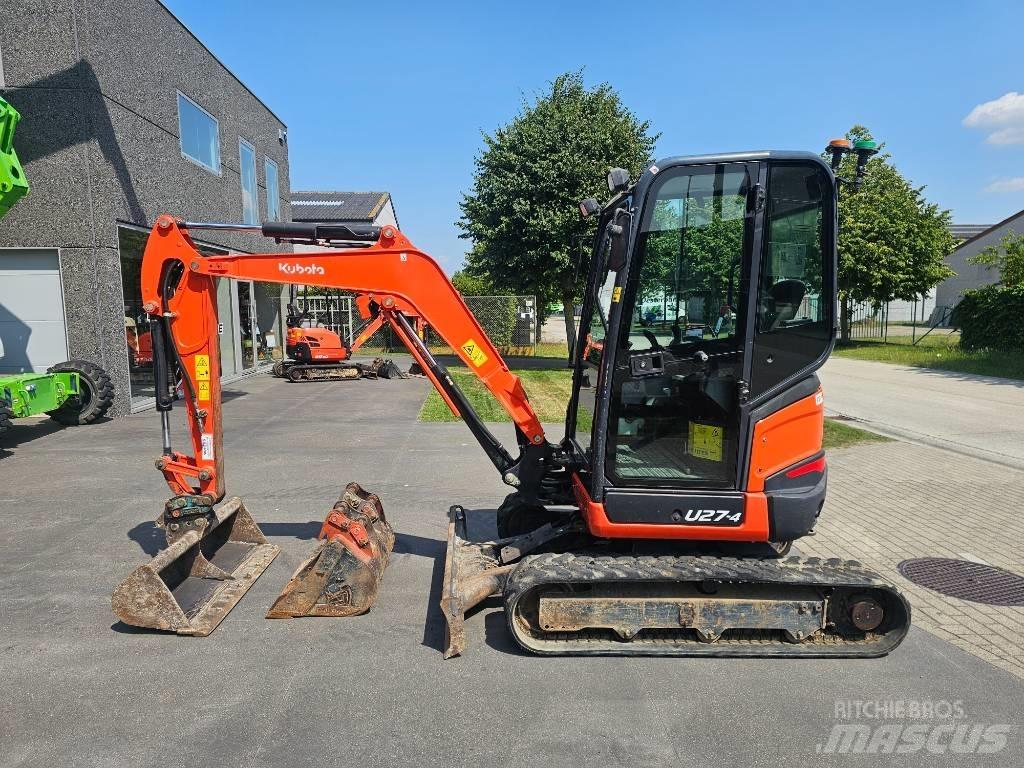 Kubota U 27-4 Mini ekskavatoriai < 7 t