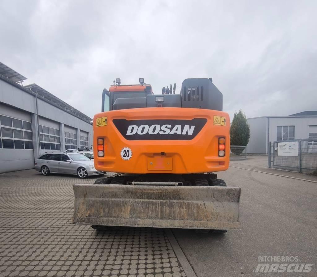 Doosan DX 165 W Ratiniai ekskavatoriai