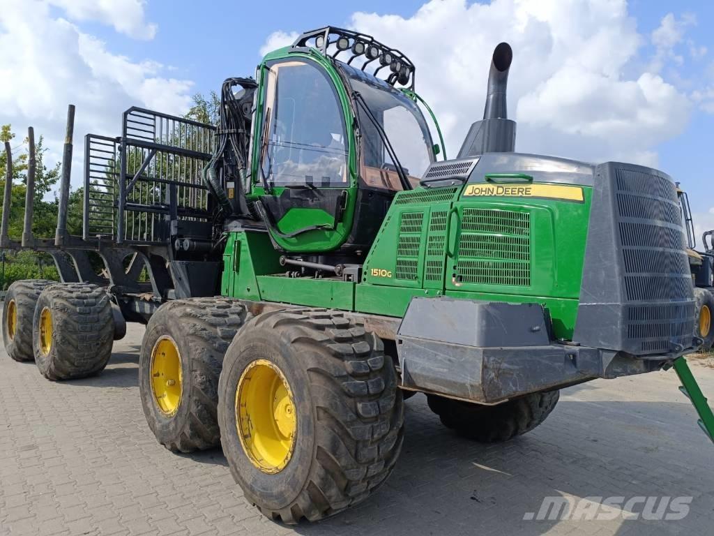 John Deere 1510 G Naudoti miškovežiai (Forvarderiai)
