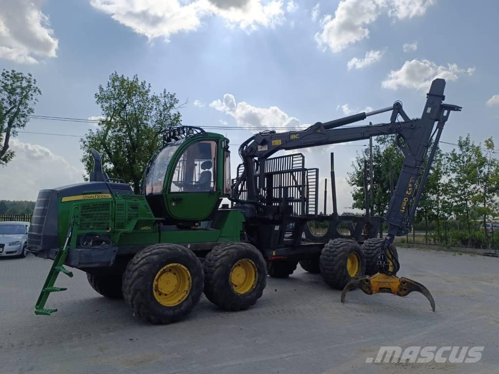 John Deere 1510 G Naudoti miškovežiai (Forvarderiai)