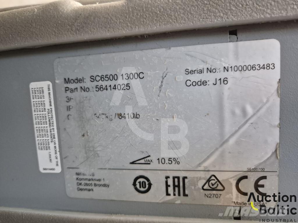 Nilfisk SC6500 Šlavimo technika