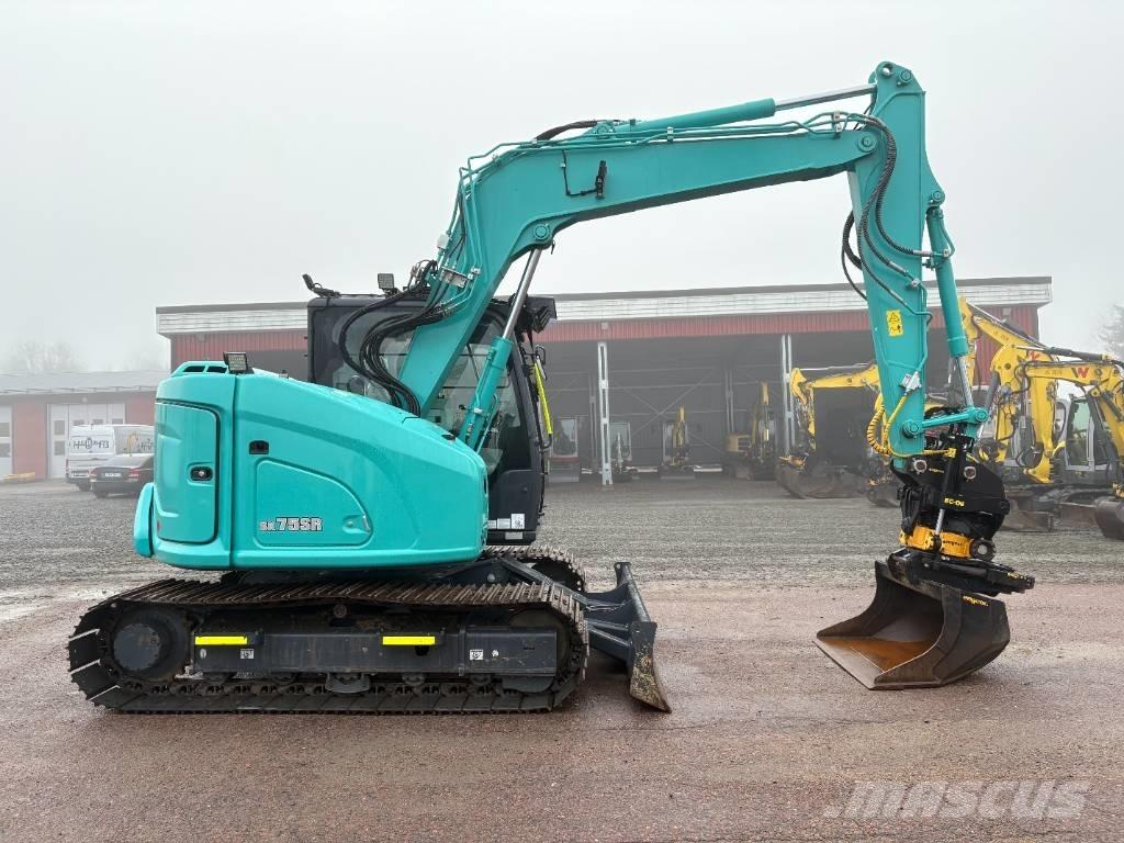 Kobelco SK75SR-7 Vidutinės galios ekskavatoriai 7-12 t